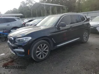 2019 BMW X3 sDrive30i with VIN 5UXTR7C52KLE98997, listed as a Copart auction lot 50659845 with 98,108 mi miles and Salvage Title. Bid and sale history available at carsss.com. Image 1.