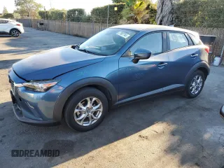 2018 Mazda CX-3 Sport with VIN JM1DKDB77J0315277, listed as a Copart auction lot 77987744 with 46,616 mi miles and Salvage Title. Bid and sale history available at carsss.com. Image 1.