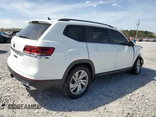 2021 Volkswagen Atlas SE with VIN 1V2JR2CA8MC561267, listed as a Copart auction lot 49946295 with 57,876 mi miles and Salvage title. Bid and sale history available at DreamBid. Image 3.