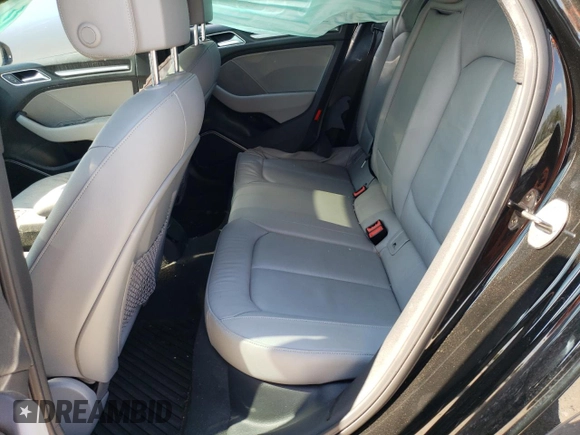 2017 Audi A3 Sedan Premium Plus with VIN WAUJ8GFF0H1017062, listed as a Copart auction lot 68579443 with 52,002 mi miles. Bid and sale history available at carsss.com. Image 10.