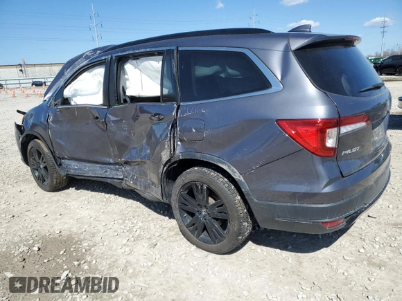2021 Honda Pilot Special Edition with VIN 5FNYF6H25MB088495, listed as a Copart auction lot 50531355 with 0 mi miles and Salvage Title. Bid and sale history available at carsss.com. Image 2.