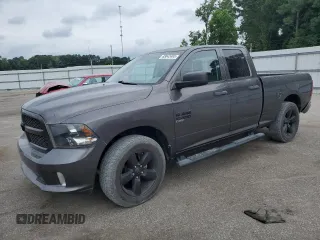 2019 Ram 1500 Tradesman with VIN 1C6RR6FG4KS536887, listed as a Copart auction lot 63042485 with 45,787 mi miles and Salvage title. Bid and sale history available at DreamBid. Image 1.