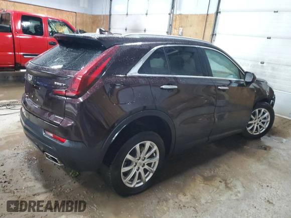 2021 Cadillac XT4 AWD Luxury with VIN 1GYFZBR43MF000217, listed as a Copart auction lot 78197354 with 40,009 mi miles and Non Repairable. Bid and sale history available at DreamBid. Image 3.