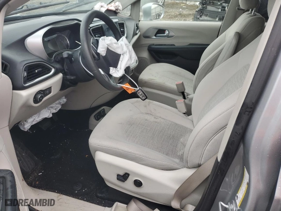 2018 Chrysler Pacifica Hybrid Touring Plus with VIN 2C4RC1H73JR125068, listed as a Copart auction lot 43076025 with 107,816 mi miles and Salvage Title. Bid and sale history available at carsss.com. Image 7.