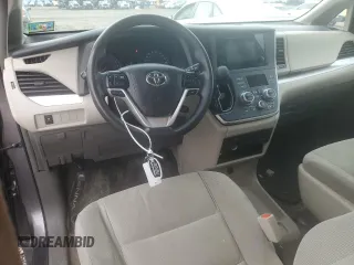 2016 Toyota Sienna L with VIN 5TDZK3DC4GS709089, listed as a Copart auction lot 58990195 with 153,182 mi miles and Salvage title. Bid and sale history available at DreamBid. Image 8.