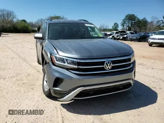 2021 Volkswagen Atlas SE with VIN 1V2WR2CA8MC578236, listed as a Copart auction lot 49133435 with 64,645 mi miles and Salvage title. Bid and sale history available at DreamBid. Image 12.
