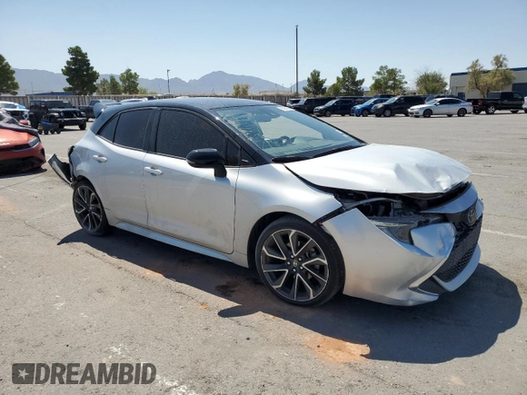 2021 Toyota Corolla Hatchback XSE with VIN JTNC4MBE2M3123882, listed as a Copart auction lot 65080864 with 44,429 mi miles and Salvage Title. Bid and sale history available at carsss.com. Image 4.
