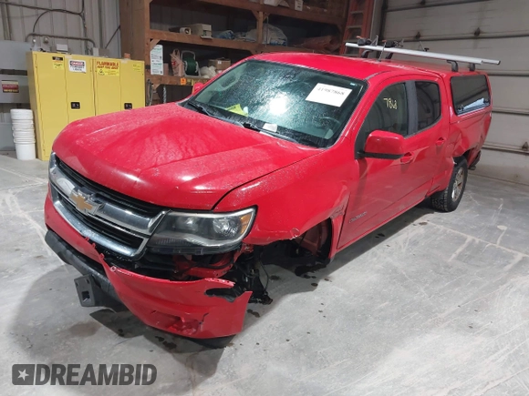2019 Chevrolet Colorado 4WD Work Truck with VIN 1GCGTBEN8K1103282, listed as a IAAI auction lot 41987868 with 212,781 mi miles. Bid and sale history available at carsss.com. Image 22.