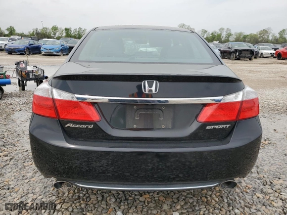 2014 Honda Accord Sedan Sport with VIN 1HGCR2F57EA264126, listed as a Copart auction lot 50596785 with 111,018 mi miles and Clean Title. Bid and sale history available at carsss.com. Image 6.