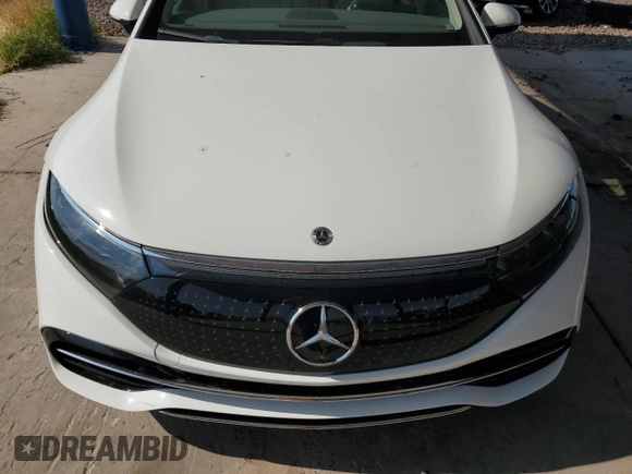 2023 Mercedes-Benz EQS with VIN W1KCG2DB9PA025408, listed as a Copart auction lot 64037544 with 12,134 mi miles and Salvage Title. Bid and sale history available at carsss.com. Image 11.
