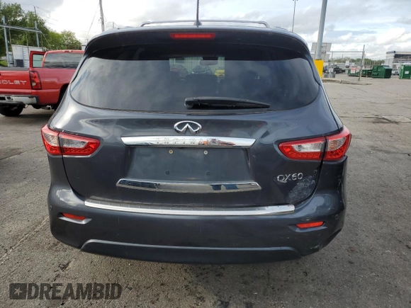 2014 Infiniti QX60 with VIN 5N1AL0MM6EC530421, listed as a Copart auction lot 55479135 with 145,573 mi miles and Clean Title. Bid and sale history available at DreamBid. Image 6.