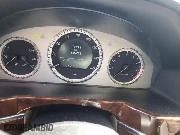 2011 Mercedes-Benz GLK 350 with VIN WDCGG5GB8BF548708, listed as a Copart auction lot 47630365 with 165,282 mi miles and Salvage Title. Bid and sale history available at DreamBid. Image 9.