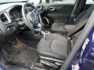 2017 Jeep Renegade Sport with VIN ZACCJBAB7HPE44925, listed as a Copart auction lot 51217075 with 56,505 mi miles and Salvage Title. Bid and sale history available at carsss.com. Image 7.
