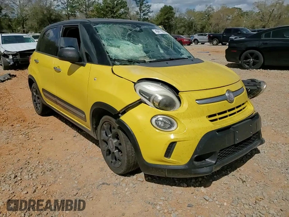 2015 FIAT 500L Urbana Trekking z VIN ZFBCFADH9FZ036729, wystawiony jako Copart lot #49471885 z przebiegiem 103 394 mil mil oraz Szkoda całkowita • Salvage title. Historia ofert i sprzedaży dostępna na DreamBid. Obrazek 11.