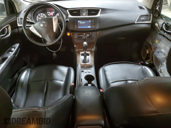 2015 Nissan Sentra SR with VIN 3N1AB7AP4FY332253, listed as a Copart auction lot 53729495 with 61,219 mi miles and Salvage Title. Bid and sale history available at DreamBid. Image 8.