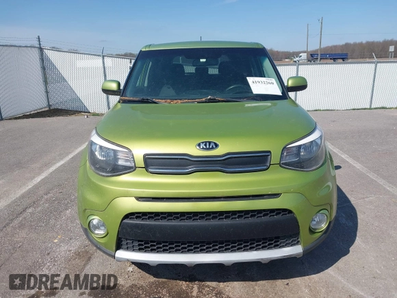 2017 Kia Soul + with VIN KNDJP3A58H7877849, listed as a IAAI auction lot 41932260 with 166,557 mi miles. Bid and sale history available at carsss.com. Image 12.