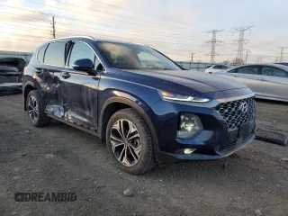 2020 Hyundai Santa Fe Limited with VIN 5NMS5CAA0LH284849, listed as a Copart auction lot 88536925 with 36,576 mi miles and Salvage Title. Bid and sale history available at carsss.com. Image 4.