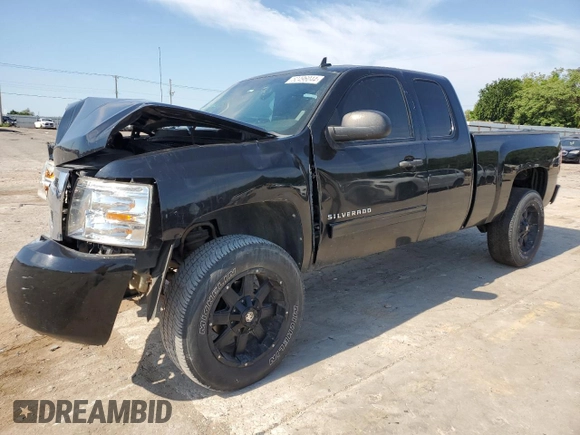 2010 Chevrolet Silverado 1500 LT with VIN 1GCSCSEA4AZ291354, listed as a Copart auction lot 62496044 with 185,507 mi miles and Salvage Title. Bid and sale history available at DreamBid. Image 1.
