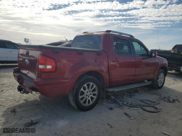 2007 Ford Explorer Sport Trac Limited with VIN 1FMEU33847UA23714, listed as a Copart auction lot 42030965 with 184,790 mi miles and Salvage Title. Bid and sale history available at carsss.com. Image 3.