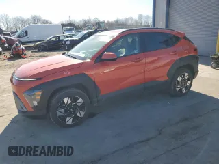 2024 Hyundai Kona SEL with VIN KM8HCCABXRU083319, listed as a Copart auction lot 49409135 with 14,085 mi miles and Salvage Title. Bid and sale history available at carsss.com. Image 1.