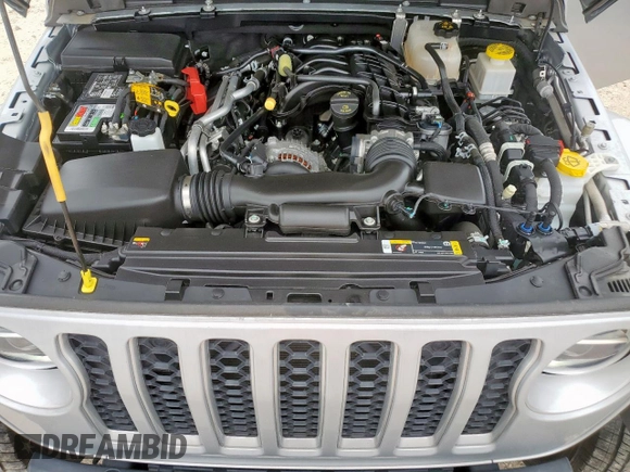 2022 Jeep Gladiator High Altitude with VIN 1C6HJTFGXNL163998, listed as a Copart auction lot 56490755 with 52,474 mi miles and Salvage title. Bid and sale history available at DreamBid. Image 11.