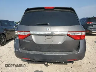 2011 Honda Odyssey EX-L with VIN 5FNRL5H64BB082596, listed as a Copart auction lot 51474935 with 184,408 mi miles and Salvage Title. Bid and sale history available at DreamBid. Image 6.