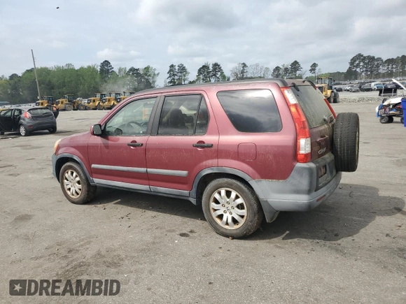 2006 Honda CR-V EX with VIN SHSRD78846U440420, listed as a Copart auction lot 51919525 with 179,635 mi miles and Clean Title. Bid and sale history available at carsss.com. Image 2.