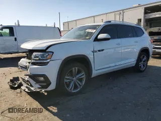 2018 Volkswagen Atlas SEL z VIN 1V2RR2CA9JC600401, wystawiony jako Copart lot #54671915 z przebiegiem 139 811 mil mil oraz Szkoda całkowita • Salvage title. Historia ofert i sprzedaży dostępna na DreamBid. Obrazek 1.