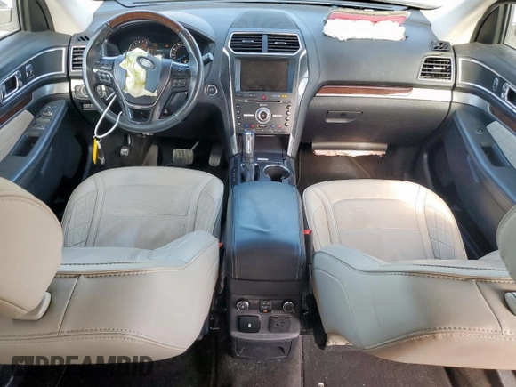 2017 Ford Explorer Platinum with VIN 1FM5K8HT4HGE36426, listed as a Copart auction lot 62105525 with 119,566 mi miles and Salvage title. Bid and sale history available at DreamBid. Image 8.