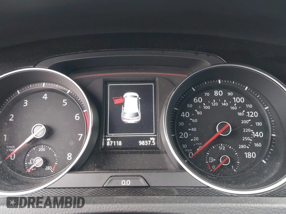 2016 Volkswagen Golf GTI S w/Performance Pkg with VIN 3VWT47AU5GM019577, listed as a IAAI auction lot 41883393 with 87,118 mi miles. Bid and sale history available at carsss.com. Image 7.