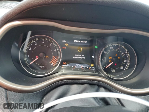2014 Jeep Cherokee Limited z VIN 1C4PJMDS1EW142070, wystawiony jako Copart lot #66260575 z przebiegiem 76 730 mil mil oraz Szkoda całkowita • Salvage title. Historia ofert i sprzedaży dostępna na DreamBid. Obrazek 9.