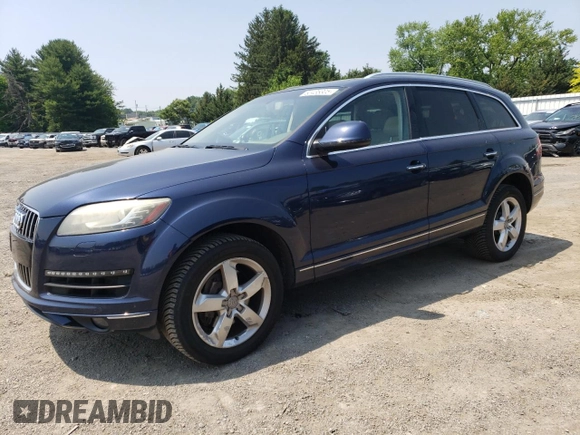 2015 Audi Q7 Premium Plus with VIN WA1LGAFE1FD004894, listed as a Copart auction lot 60435305 with 106,553 mi miles and Salvage title. Bid and sale history available at DreamBid. Image 1.