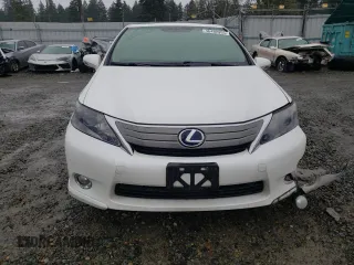 2010 Lexus HS 250h with VIN JTHBB1BA1A2012760, listed as a Copart auction lot 46482355 with 209,808 mi miles and Salvage Title. Bid and sale history available at DreamBid. Image 5.