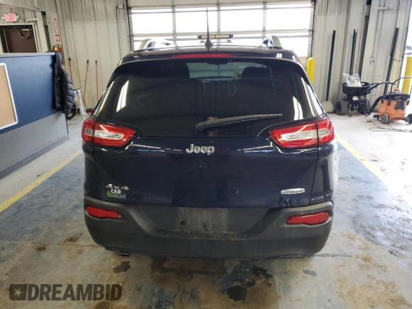 2016 Jeep Cherokee Latitude with VIN 1C4PJMCB5GW132727, listed as a Copart auction lot 51694955 with 99,167 mi miles and Salvage Title. Bid and sale history available at carsss.com. Image 6.