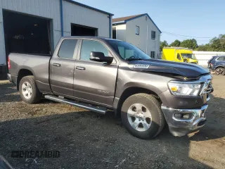 2020 Ram 1500 Big Horn with VIN 1C6RRFBG8LN297687, listed as a Copart auction lot 67943934 with 20,615 mi miles and Salvage Title. Bid and sale history available at carsss.com. Image 4.