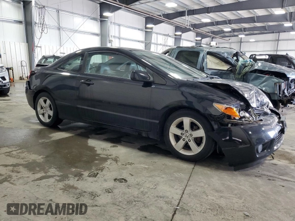 2008 Honda Civic Cpe EX-L with VIN 2HGFG12948H563391, listed as a Copart auction lot 68300774 with 87,226 mi miles and Salvage Title. Bid and sale history available at carsss.com. Image 4.