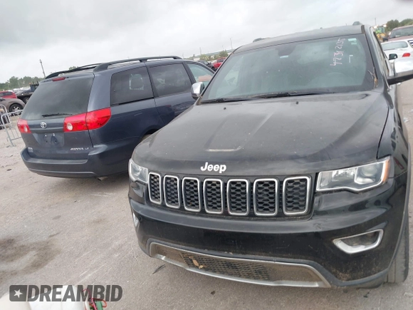2018 Jeep Grand Cherokee Limited with VIN 1C4RJEBG7JC246667, listed as a IAAI auction lot 42342135 with 116,954 mi miles and . Bid and sale history available at DreamBid. Image 6.