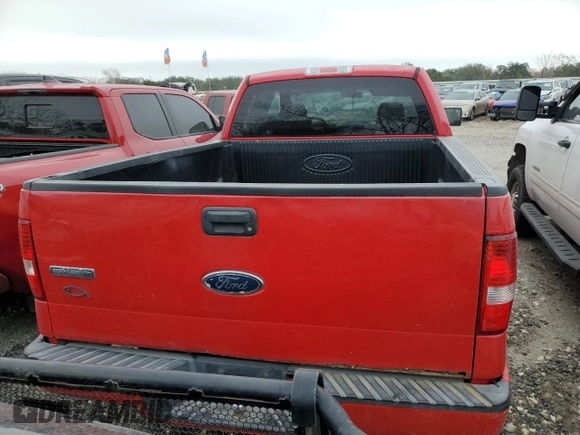 2005 Ford F-150 STX with VIN 1FTRX12W75NA54576, listed as a Copart auction lot 42579065 with 290,300 mi miles and Salvage Title. Bid and sale history available at carsss.com. Image 6.