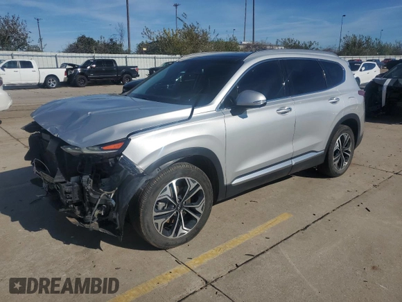2019 Hyundai Santa Fe Limited z VIN 5NMS5CAA9KH067217, wystawiony jako Copart lot #79640994 z przebiegiem 81 913 mil mil oraz Nie do naprawy • Non repairable. Historia ofert i sprzedaży dostępna na DreamBid. Obrazek 1.
