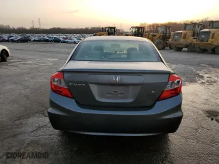 2012 Honda Civic Sdn LX with VIN 19XFB2F56CE099972, listed as a Copart auction lot 43468485 with 81,731 mi miles and Salvage Title. Bid and sale history available at carsss.com. Image 6.