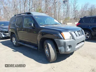 2008 Nissan Xterra S with VIN 5N1AN08W78C505473, listed as a IAAI auction lot 41748304 with 177,375 mi miles. Bid and sale history available at carsss.com. Image 1.