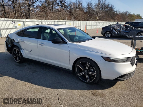 2023 Honda Accord Sport with VIN 1HGCY2F57PA056849, listed as a Copart auction lot 47490995 with 40,635 mi miles and Non repairable. Bid and sale history available at DreamBid. Image 4.