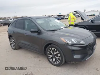 2020 Ford Escape SE Sport Hybrid with VIN 1FMCU0BZ6LUC52910, listed as a IAAI auction lot 41316055 with 279,311 mi miles and . Bid and sale history available at carsss.com. Image 1.