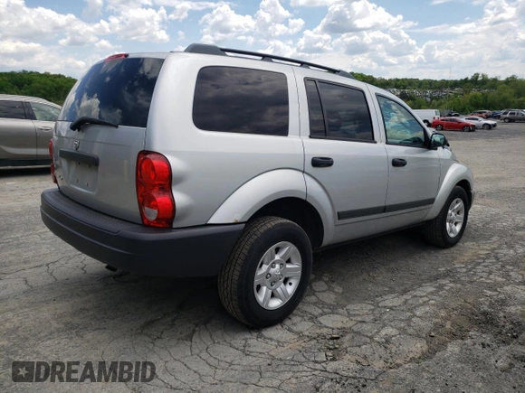 2006 Dodge Durango SXT with VIN 1D4HB38N06F188946, listed as a Copart auction lot 56182945 with 151,487 mi miles and Salvage title. Bid and sale history available at DreamBid. Image 3.