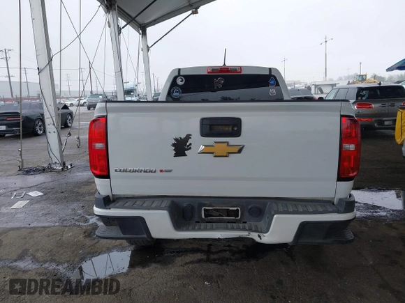 2019 Chevrolet Colorado 4WD Work Truck with VIN 1GCGTBEN8K1347983, listed as a IAAI auction lot 41923067 with 111,827 mi miles and . Bid and sale history available at DreamBid. Image 17.