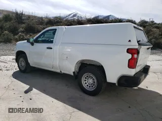 2023 Chevrolet Silverado 1500 Work Truck with VIN 3GCNAAEK9PG362868, listed as a Copart auction lot 50697215 with 110,597 mi miles and Clean Title. Bid and sale history available at carsss.com. Image 2.