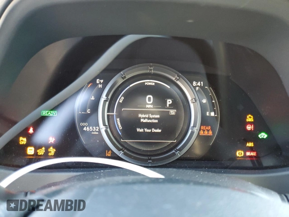 2022 Lexus UX 250h F Sport with VIN JTHR9JBH6N2060302, listed as a Copart auction lot 77128664 with 46,532 mi miles and Salvage Title. Bid and sale history available at DreamBid. Image 9.