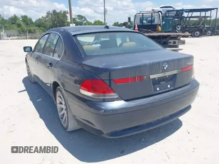 2002 BMW 7 Series 745i with VIN WBAGL63462DP50504, listed as a IAAI auction lot 41698849 with 128,939 mi miles and . Bid and sale history available at DreamBid. Image 3.