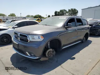 2017 Dodge Durango SXT with VIN 1C4RDJAG2HC918193, listed as a Copart auction lot 59713855 with 127,905 mi miles and Salvage title. Bid and sale history available at DreamBid. Image 1.