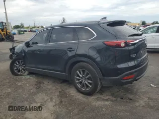 2022 Mazda CX-9 Touring with VIN JM3TCBCY3N0613584, listed as a Copart auction lot 62630605 with 39,950 mi miles and Non repairable. Bid and sale history available at DreamBid. Image 2.